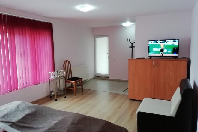 Studio with bathroom and balcony 