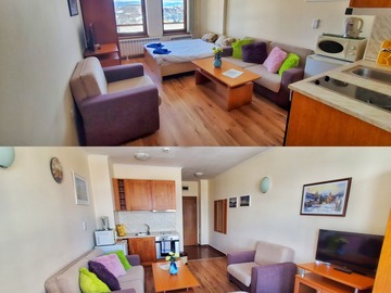 Monthly Apartment Rentals: Nice Studio on the Top Floor - nice view - CL4 5th D49
