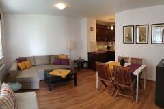 Monthly Apartment Rentals: BAR 125 - Comfortable one-bedroom apartment for