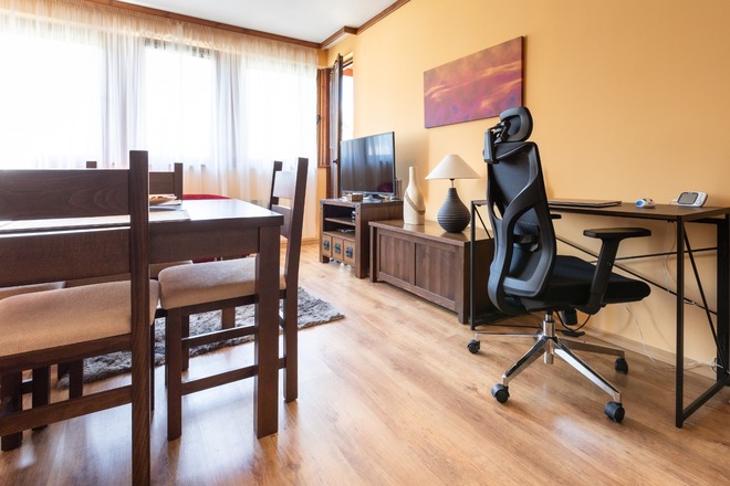 Amazing view 1BR workplace/fast ISP/bike APT/Cheap Electricty