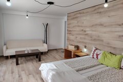 Monthly Apartment Rentals: Studio with bathroom and balcony 